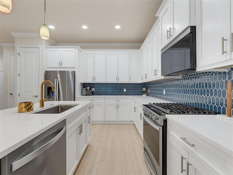 Furnished interior view inside a new home in , Clearwater (Image 12).