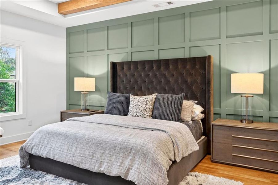 Furnished interior view inside a new home in , Decatur (Image 50).