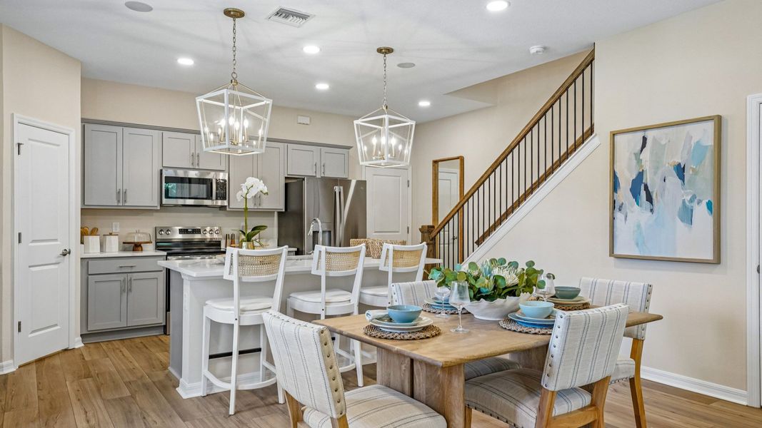 The Kitchen and Dining Room