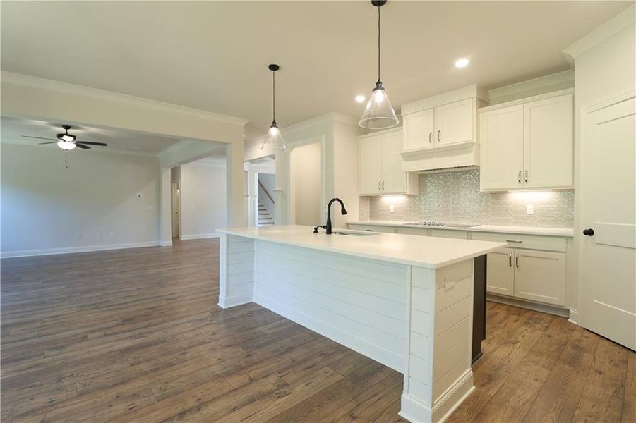 Furnished interior view inside a new home in Woodland Hills, Loganville (Image 9). Furnished interior view inside a new home in Woodland Hills, Loganville (Image 9).