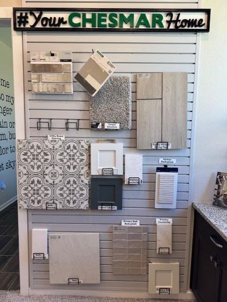 Sample of building materials used in homes in Meridiana, Manvel (Image 28).