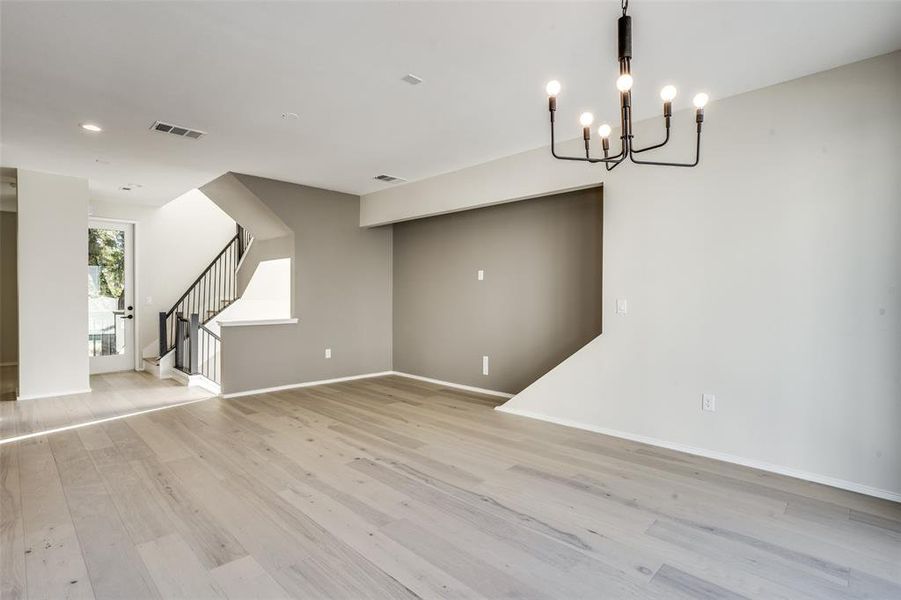 Spacious, unfurnished interior of a new home in , Dallas (Image 16). Spacious, unfurnished interior of a new home in , Dallas (Image 16).