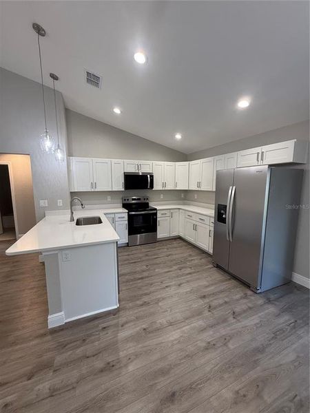 Furnished interior view inside a new home in , Ocala (Image 8).