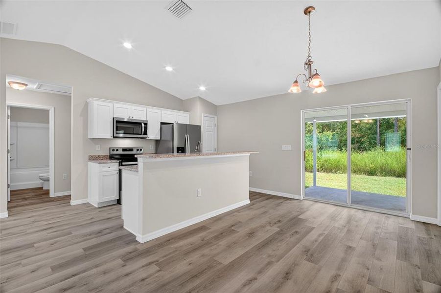 Furnished interior view inside a new home in , Ocala (Image 7). Furnished interior view inside a new home in , Ocala (Image 7).