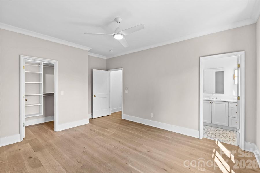 Spacious, unfurnished interior of a new home in Stratford Chase, Charlotte (Image 43). Spacious, unfurnished interior of a new home in Stratford Chase, Charlotte (Image 43).