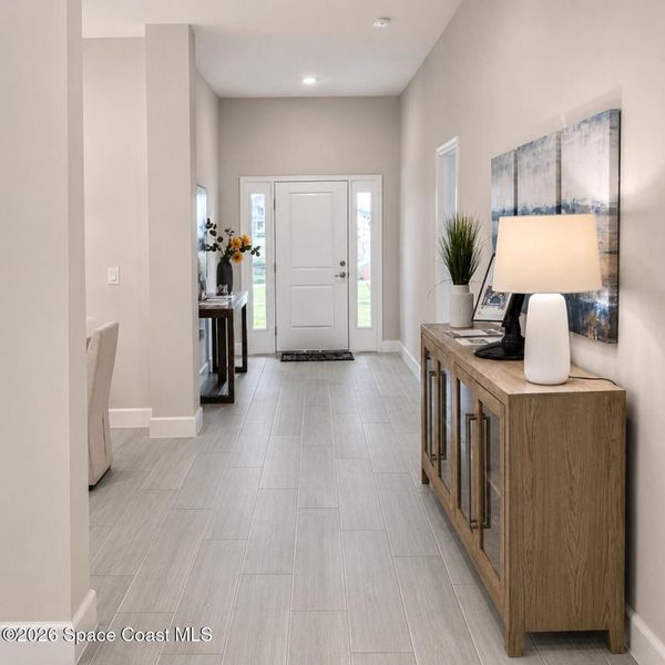 Furnished interior view inside a new home in St. John's Preserve, Palm Bay (Image 3).