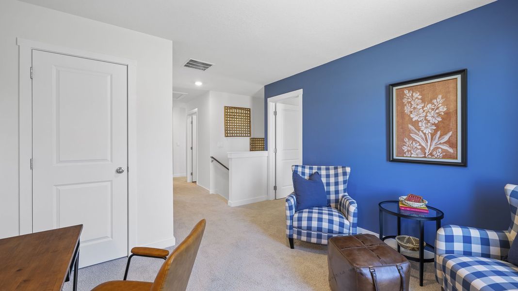 Furnished interior view inside a new home in Crescent Ridge, Niota (Image 22).