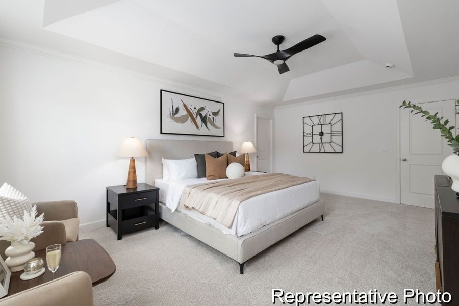 Furnished interior view inside a new home in Reeves Crossing, St. George (Image 13). Furnished interior view inside a new home in Reeves Crossing, St. George (Image 13).