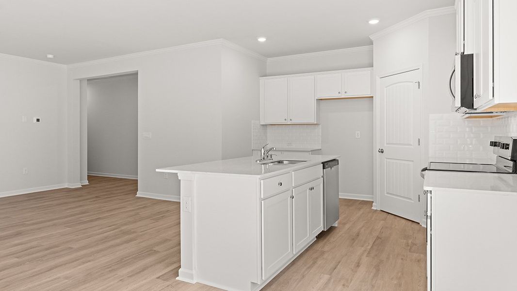 Furnished interior view inside a new home in Hughes Court, Dawsonville (Image 6). Furnished interior view inside a new home in Hughes Court, Dawsonville (Image 6).