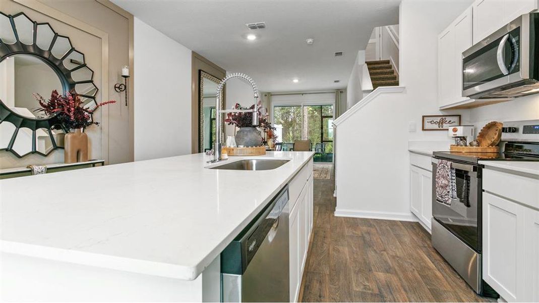 Furnished interior view inside a new home in , St. Augustine (Image 6).