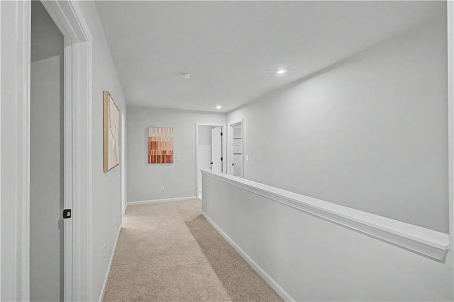 Spacious, unfurnished interior of a new home in Meadow Pines, Dallas (Image 20). Spacious, unfurnished interior of a new home in Meadow Pines, Dallas (Image 20).