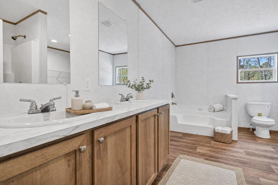 Furnished interior view inside a new home in , Walterboro (Image 5).