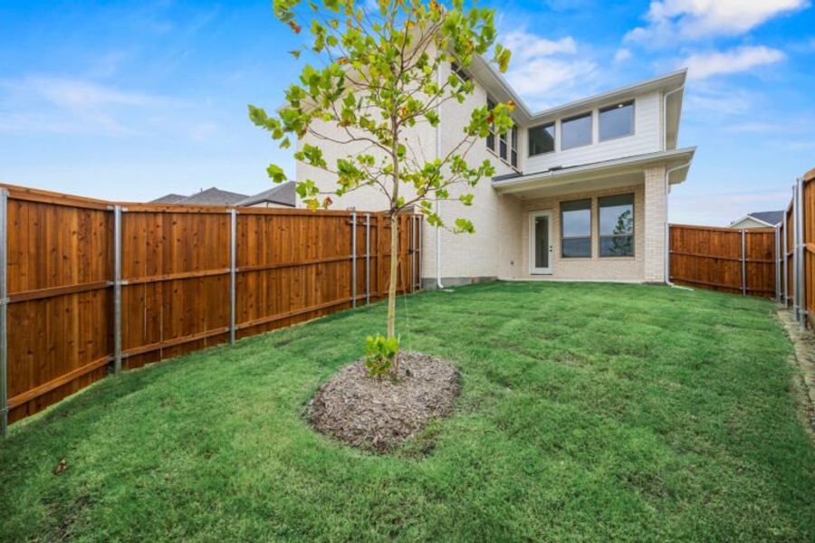 Exterior details and patio area of a home in Uptown Celina, Celina (Image 3).