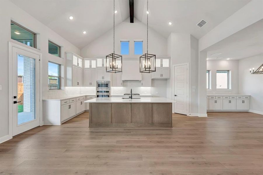 Furnished interior view inside a new home in Northshore at Lakewood Village - Garden Series, Lakewood Village (Image 9). Furnished interior view inside a new home in Northshore at Lakewood Village - Garden Series, Lakewood Village (Image 9).