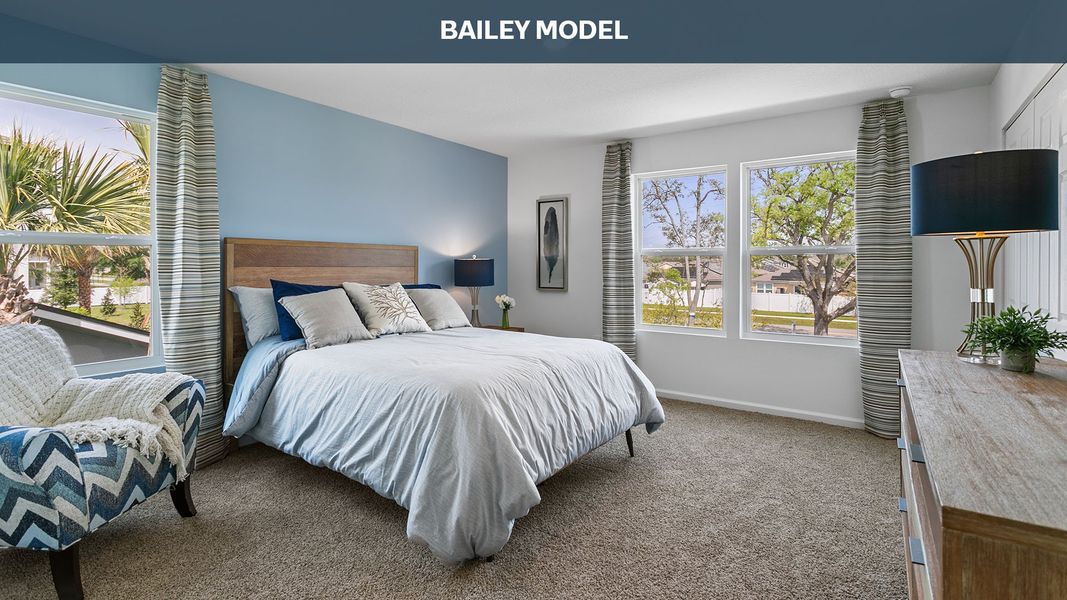 Representative furnished interior of a home built from the Bailey by D.R. Horton in Liberty Cove, Yulee (Image 10).