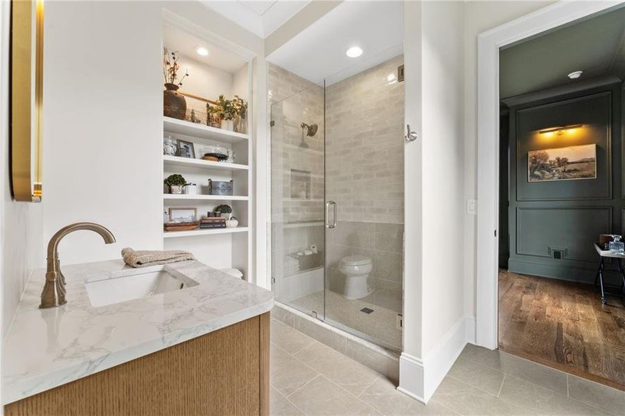 Furnished interior view inside a new home in , Marietta (Image 38).