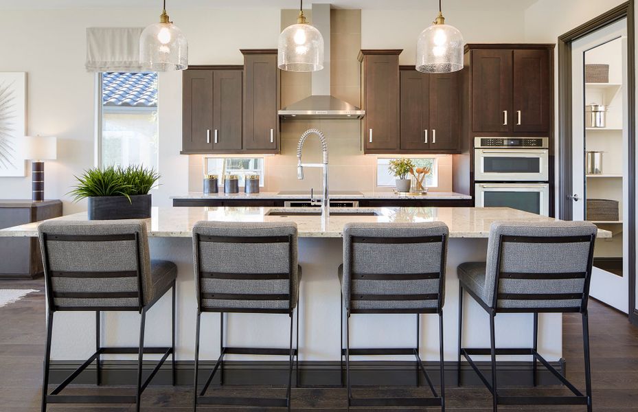 Representative furnished interior of a home built from the Voyage by Pulte Homes in Saguaro Reserve - Majesty, Marana (Image 6).