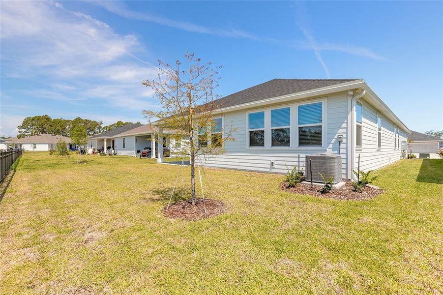 Exterior details and patio area of a home in , Flagler Beach (Image 21).