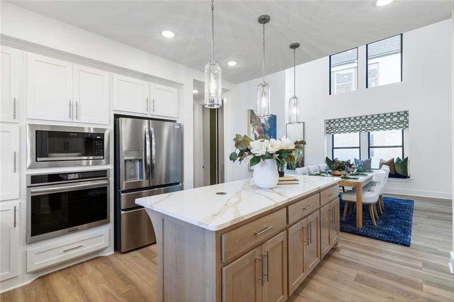 Furnished interior view inside a new home in Mantua Point: 40ft. lots, Van Alstyne (Image 17). Furnished interior view inside a new home in Mantua Point: 40ft. lots, Van Alstyne (Image 17).