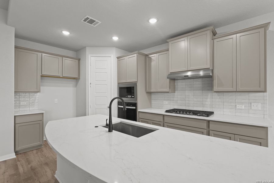 Furnished interior view inside a new home in Buffalo Crossing, Cibolo (Image 10). Furnished interior view inside a new home in Buffalo Crossing, Cibolo (Image 10).