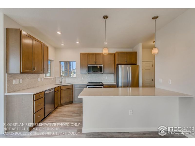 Furnished interior view inside a new home in , Westminster (Image 25).