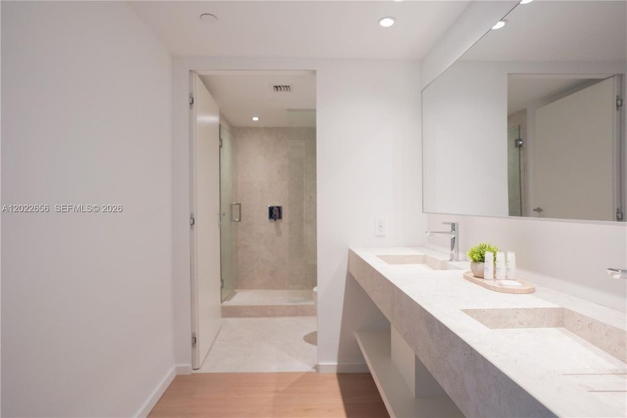 Furnished interior view inside a new home in , Bal Harbour (Image 13). Furnished interior view inside a new home in , Bal Harbour (Image 13).