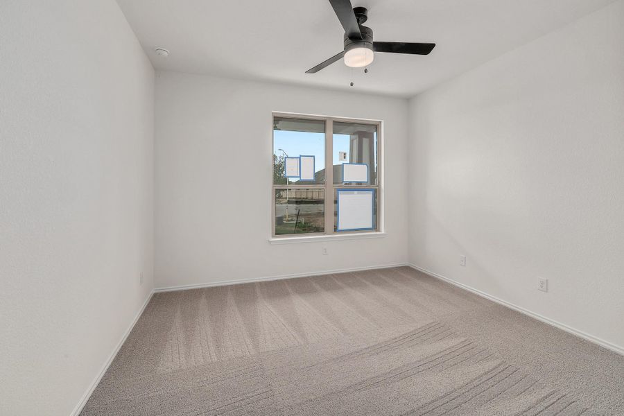 Spacious, unfurnished interior of a new home in River Bluff, Leander (Image 33).