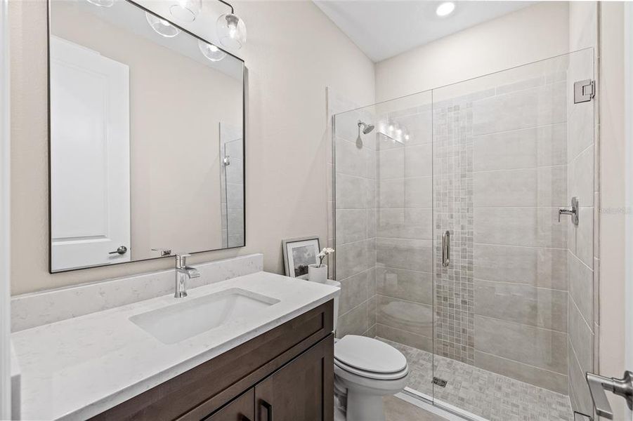 Furnished interior view inside a new home in Tiburon, Nokomis (Image 15).