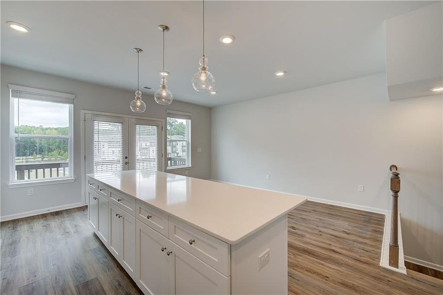 Furnished interior view inside a new home in Daybreak, Newnan (Image 10).