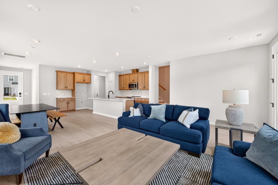 Furnished interior view inside a new home in Millstone, Cramerton (Image 15).