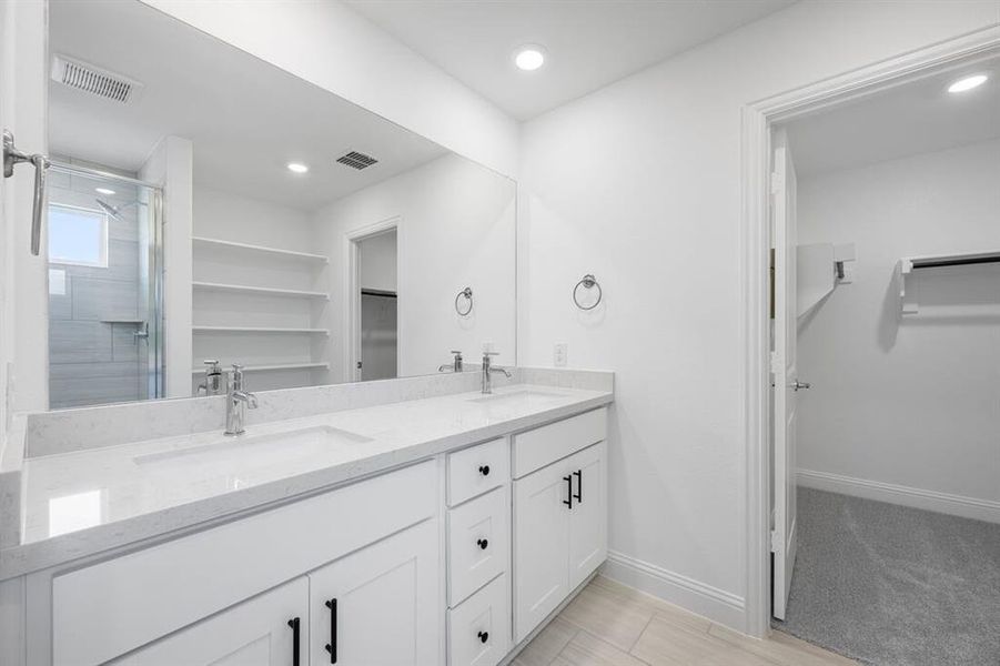 Furnished interior view inside a new home in North Sky Celina, Celina (Image 11). Furnished interior view inside a new home in North Sky Celina, Celina (Image 11).