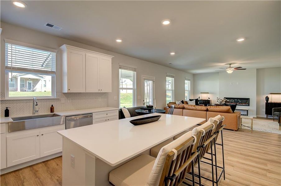 Furnished interior view inside a new home in Bowers Farm, McDonough (Image 7).