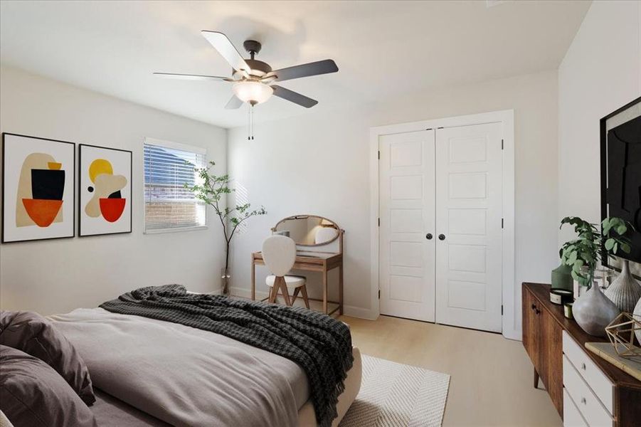 Furnished interior view inside a new home in Washington Meadows, Sherman (Image 15).