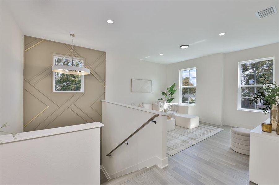 Furnished interior view inside a new home in , Tampa (Image 45).