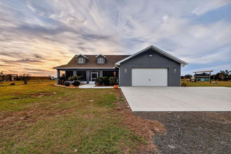 Front exterior of a new home in , Dade City, FL, highlighting curb appeal (Image 29).