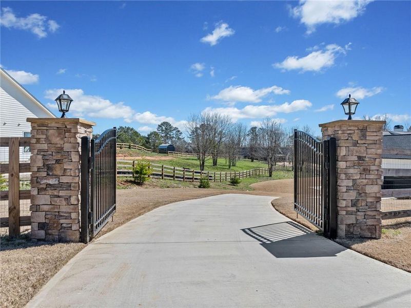 Front exterior of a new home in , Dallas, GA, highlighting curb appeal (Image 23).