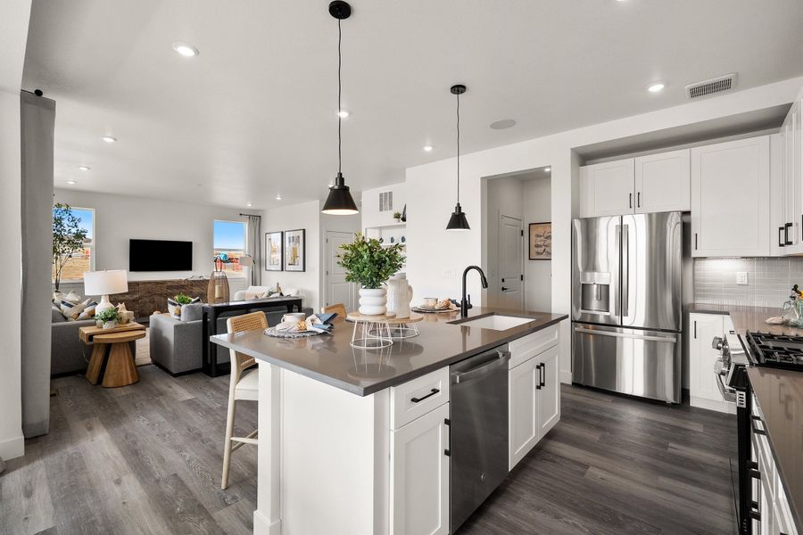Representative furnished interior of a home built from the 4 by Trumark Homes in Trumark Homes at Tanterra, Parker (Image 11).