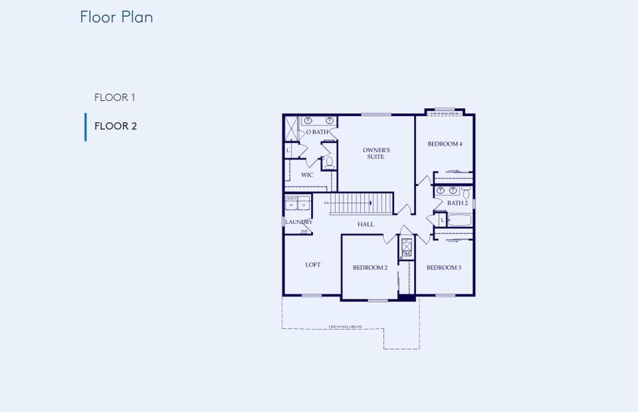 2D floor plan layout of this home in Murata Farms, Fort Lupton, CO (Image 6).
