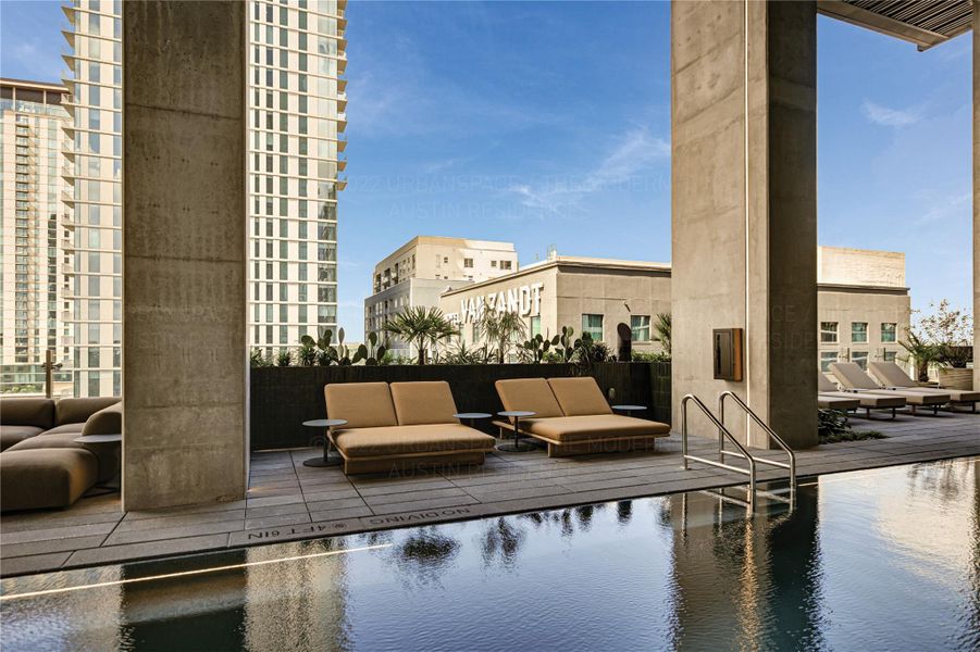 Furnished interior view inside a new home in , Austin (Image 9).