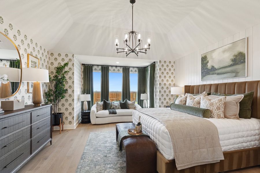 Representative Primary Bedroom - some options shown Representative Primary Bedroom - some options shown