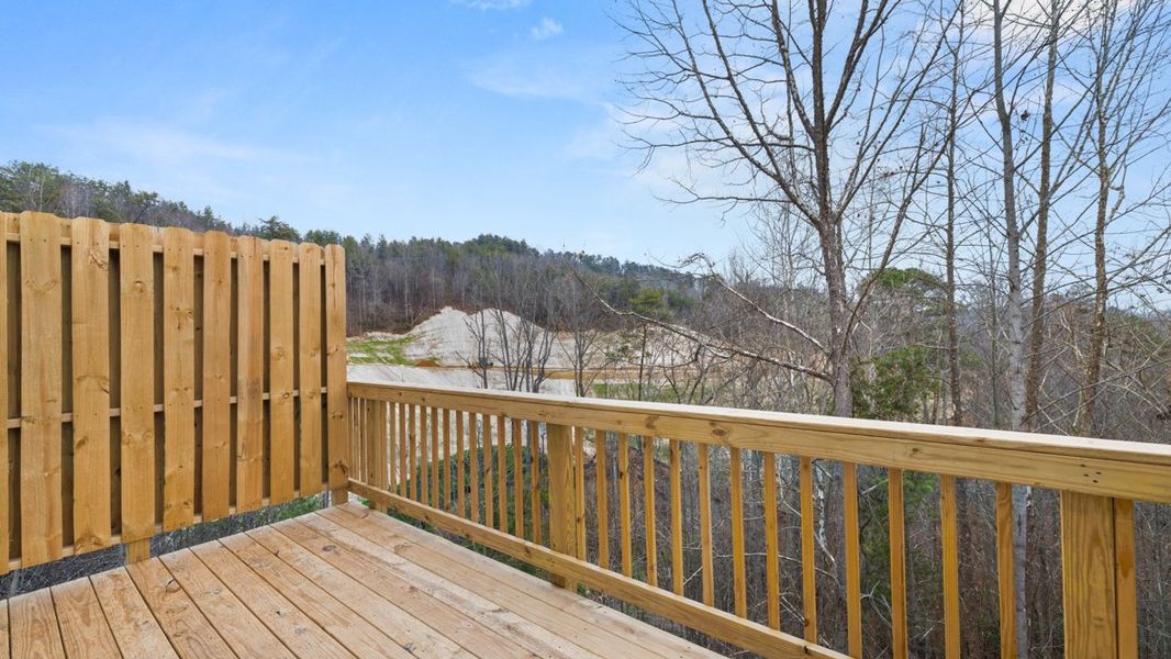 Representative exterior details of a home built from the Sudbury 24' Townhome by D.R. Horton in Mountain Park, Dahlonega (Image 3).
