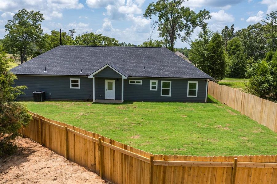 Exterior details and patio area of a home in , Log Cabin (Image 4).