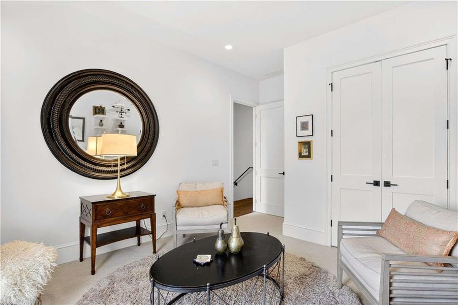 Furnished interior view inside a new home in , Roswell (Image 29).