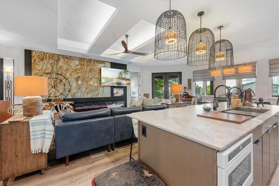 Furnished interior view inside a new home in , Punta Gorda (Image 42).