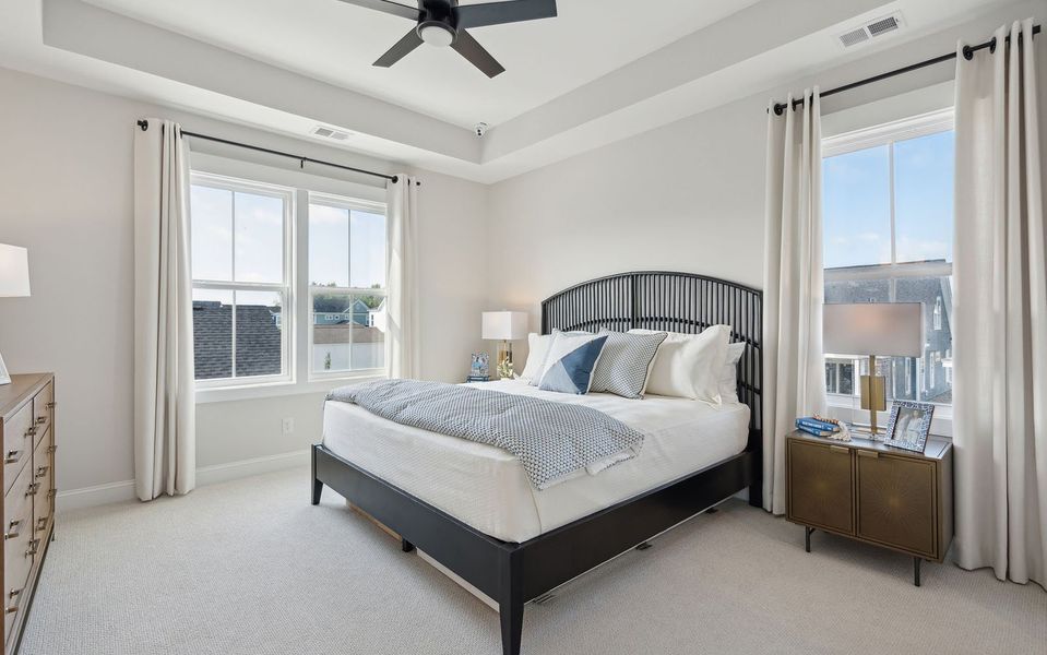 Furnished interior view inside a new home in Townhomes at Nexton, Summerville (Image 28).