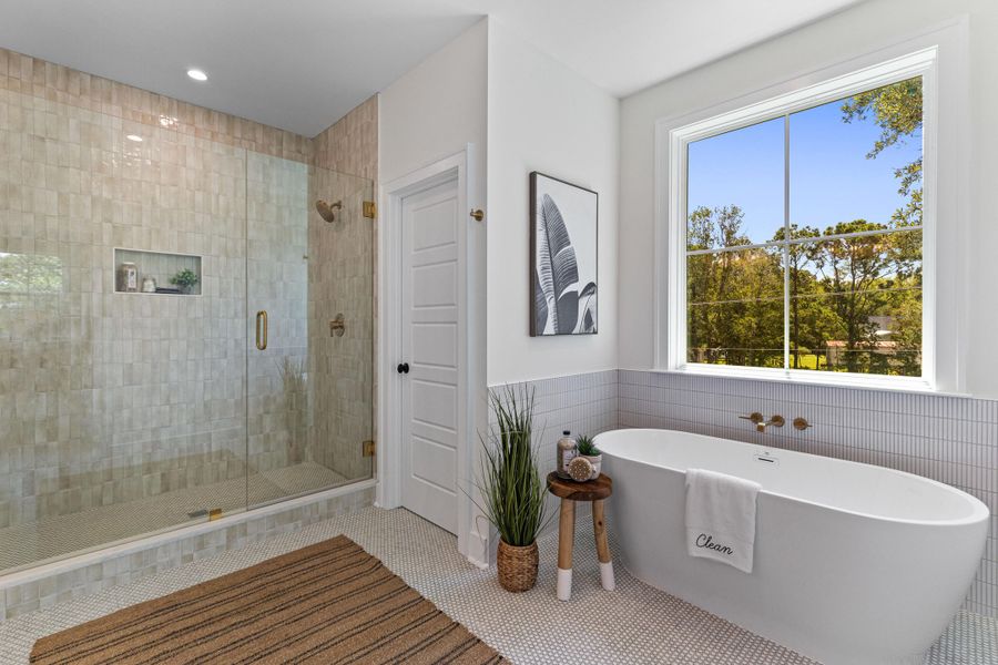 Furnished interior view inside a new home in , Mount Pleasant (Image 16).