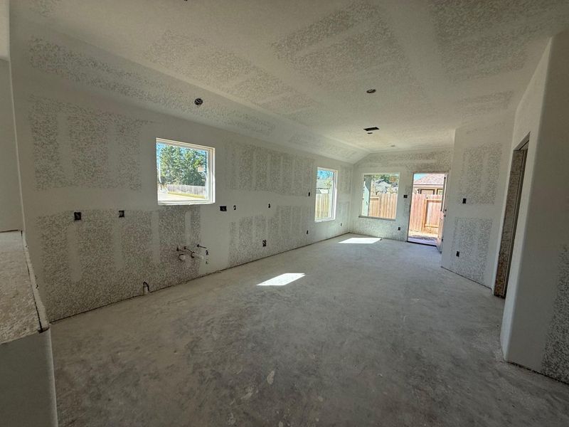 In-progress construction of a new home in Cliffstone Hills, Conroe, TX (Image 28).