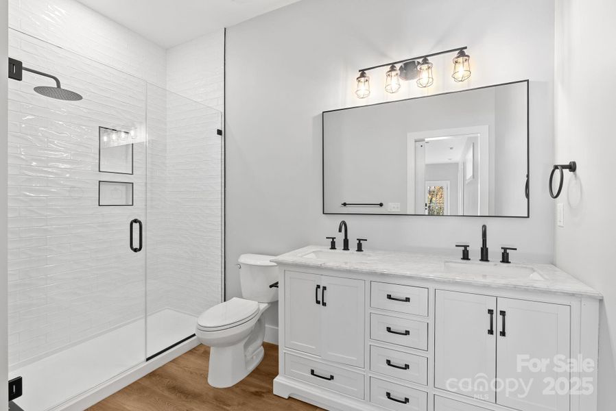 Furnished interior view inside a new home in , Candler (Image 17).