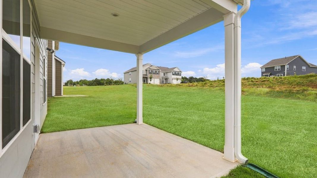 Exterior details and patio area of a home in Sycamore Cove, Woodruff (Image 22).