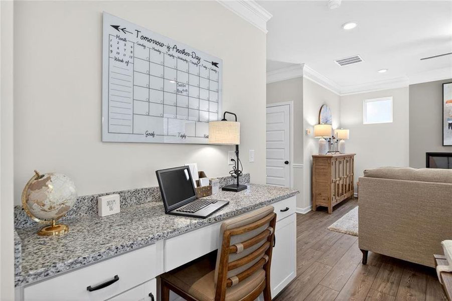 Furnished interior view inside a new home in Fair Oak, Calhoun (Image 33). Furnished interior view inside a new home in Fair Oak, Calhoun (Image 33).